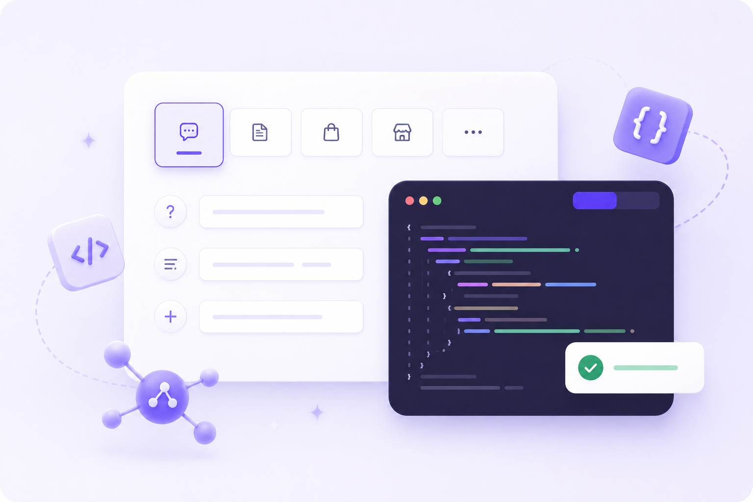 Preview of the SEOryon Schema & FAQ Generator — a schema-type picker, a simple form, and live JSON-LD output ready to copy.